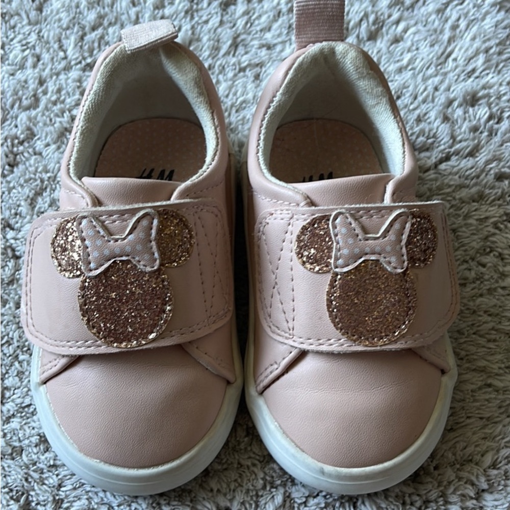 H&M Pink Glitter Kids Sneakers